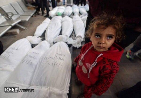 شهادت ۱۵ هزار کودک فلسطینی توسط رژیم صهیونیستی
