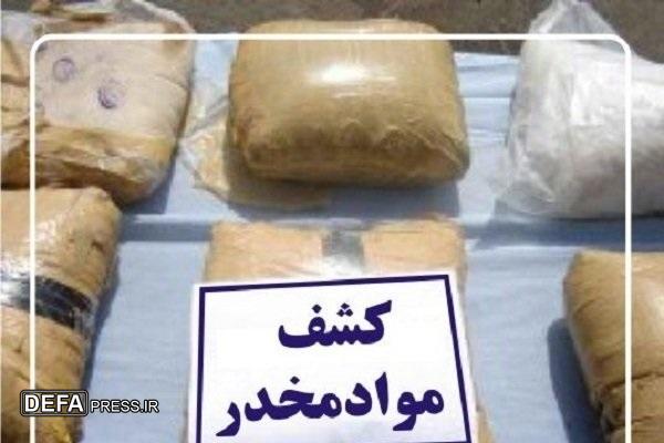 ۳۷۰ کیلوگرم ماده مخدر هروئین در گمرک بازرگان کشف شد