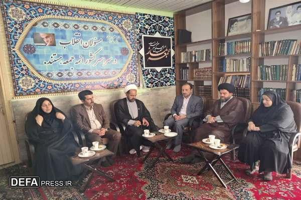 مدیرکل بنیاد گلستان با جامعه ایثارگری شهرستان کردکوی دیدار کرد