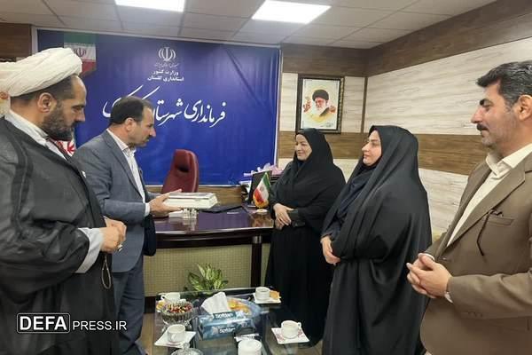 مدیرکل بنیاد گلستان با جامعه ایثارگری شهرستان کردکوی دیدار کرد