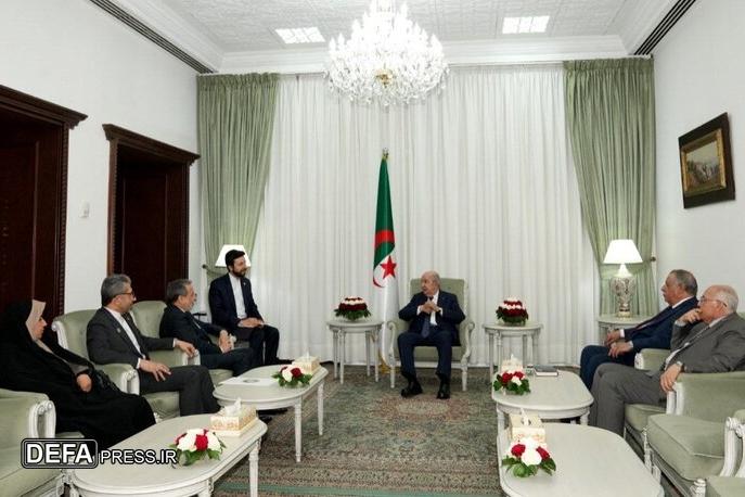 دیدار عراقچی با رئیس جمهور الجزایر