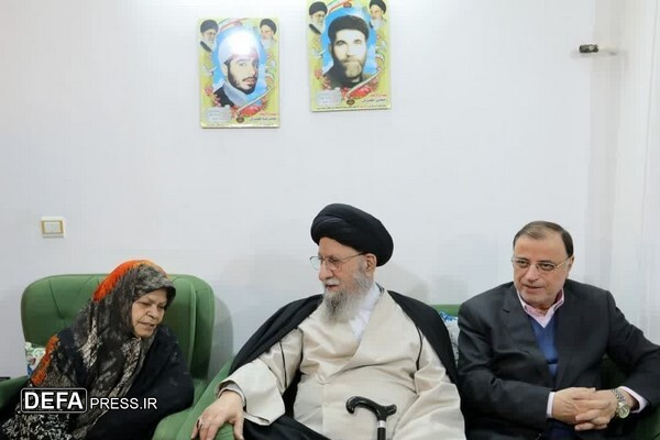 پیام تسلیت حضرت آیت الله نورمفیدی درپی درگذشت مادر و همسرشهیدان جعفریان