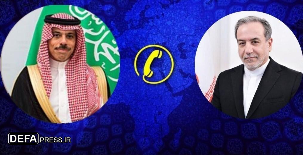 تاکید وزرای خارجه ایران و عربستان بر محکومیت تجاوزات رژیم اسرائیل به غزه