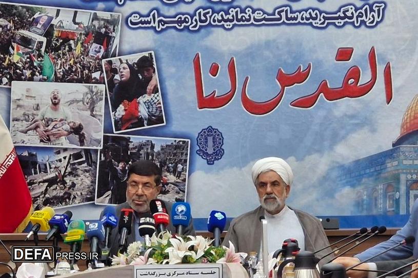 شریف: امسال ۱۵ درصد افزایش جمعیت در راهپیمایی روز جهانی قدس داشتیم