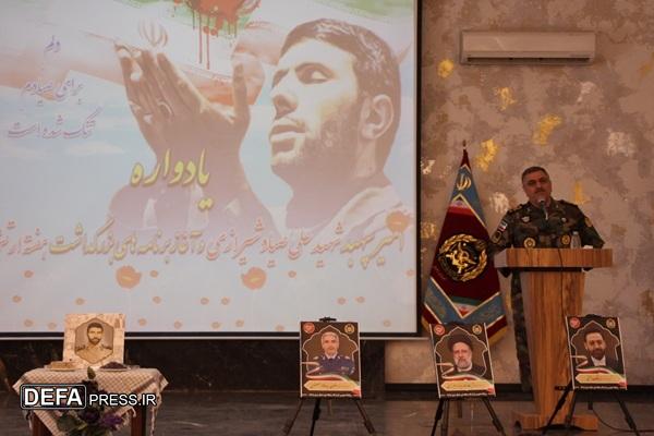 پیشکسوت دوران دفاع مقدس: سربلندی ملت ایران بر مبنای فداکاری فرماندهانی مثل سپهبد صیادشیرازی محقق شده است