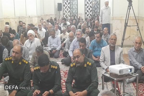 برگزاری مراسم سالگرد شهادت سردار شهید نیازمند در کاشمر+ تصاویر