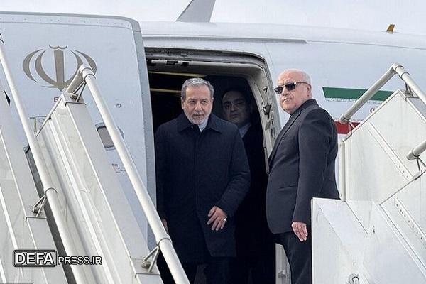 عراقچی هم‌اکنون وارد مسقط شد