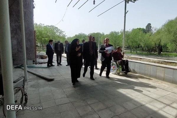 حضور معاون هماهنگی امور عمرانی استاندار خراسان رضوی در مرکز توانبخشی امام خمینی (ره) مشهد+ تصاویر
