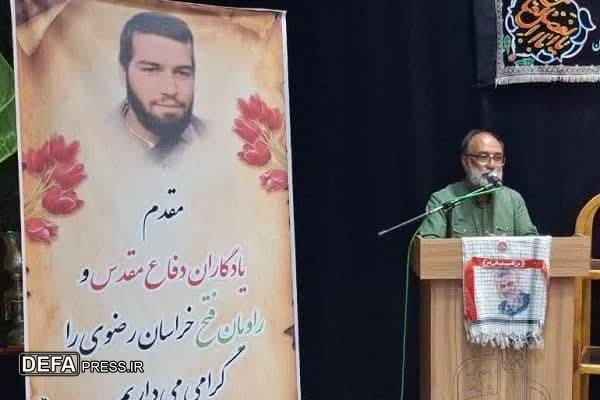 مسؤل گروه راویان سردار شهید جعفر خانلری: راویان دفاع مقدس باید سفیران فرهنگ جهاد و مقاومت باشند