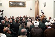فیلم/ رهبر انقلاب: لزوم حفظ آمادگی حداکثری و ارتقاء سخت‌افزاری و نرم‌افزاری