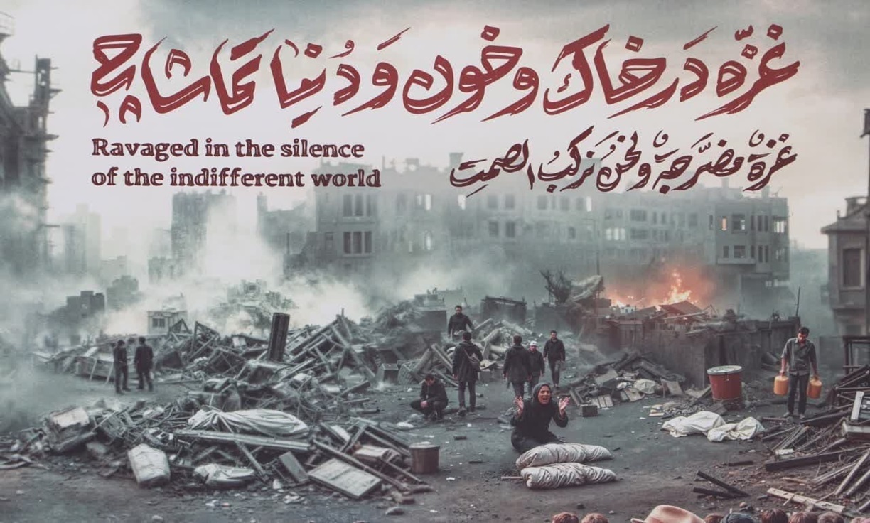 تصاویر/تجمع مردم زنجان در حمایت از مردم غزه