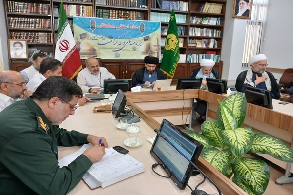 حضور خادمان حرم بانوی کرامت در زنجان