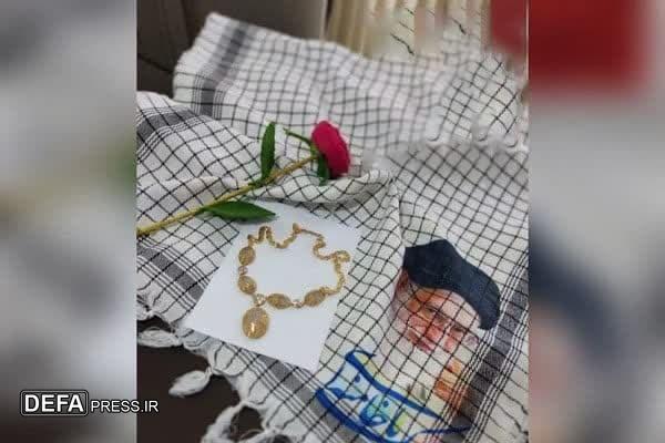 ایثار بانوان بسیجی گلبهار در پشتیانی از حامیان جبهه مقاومت
