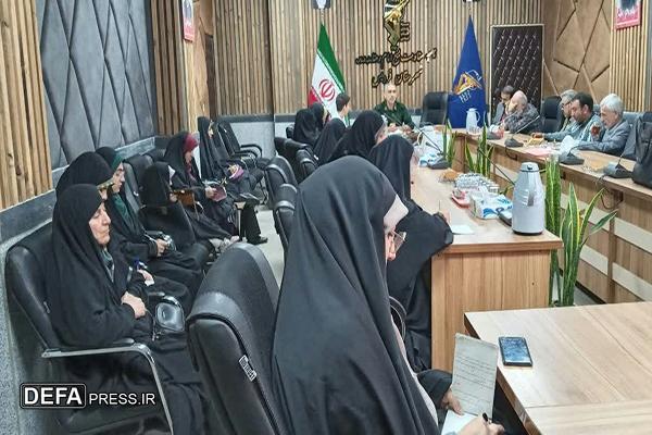 برگزاری اولین جلسه قرارگاه عفاف وحجاب وکارگاه توجیهی ابلاغیات سال جاری درناحیه امام رضا علیه السلام شهرستان فردیس