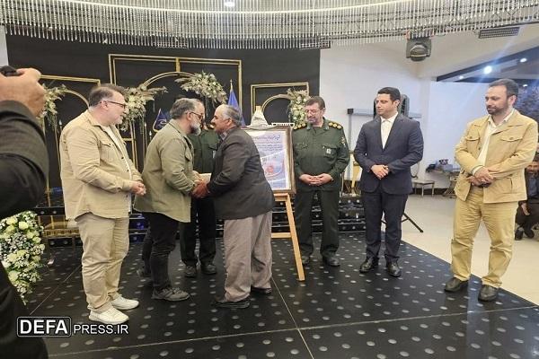 رونمایی از تمثال شهید شاخص بسیج هنرمندان مازندران+ تصاویر