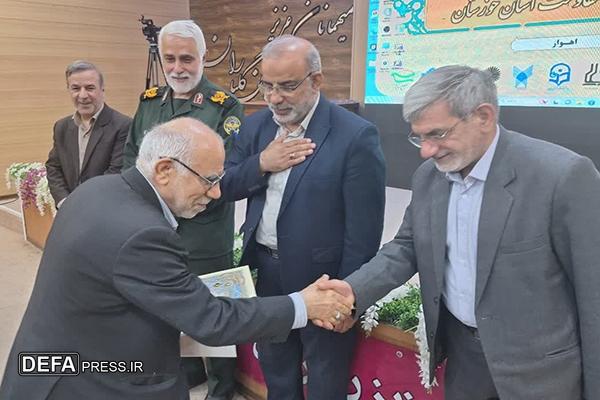 برگزاری همایش اساتید درس آشنایی با علوم و معارف دفاع مقدس در خوزستان+ تصاویر