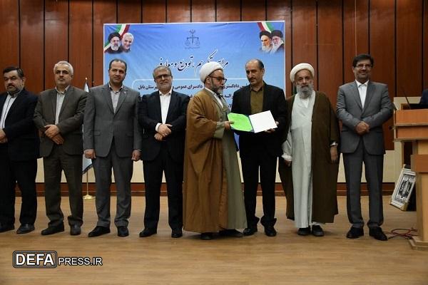 رئیس و دادستان جدید حوزه قضایی بابل معارفه شدند+ تصاویر