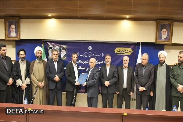 مراسم تحلیف شهردار ساری با حضور استاندار مازندران برگزار شد
