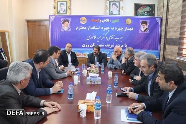 سفر پربار استاندار همدان به رزن؛ از مدرسه‌سازی تا افتتاح جاده‌