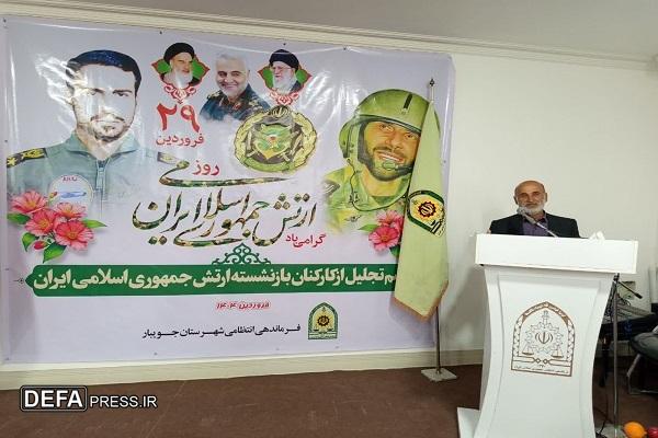 برگزاری همایش بازنشستگان ارتش در جویبار+ تصاویر