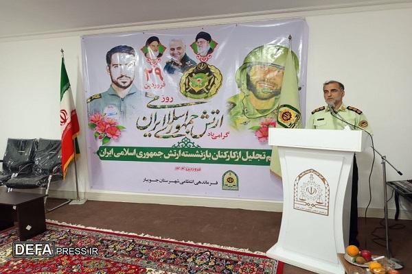 برگزاری همایش بازنشستگان ارتش در جویبار+ تصاویر