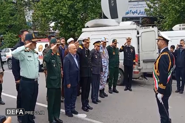 آغاز مراسم روز ارتش در مازندران+ فیلم