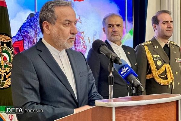 عراقچی: نیرو‌های مسلح حافظ امنیت ملی ایران هستند