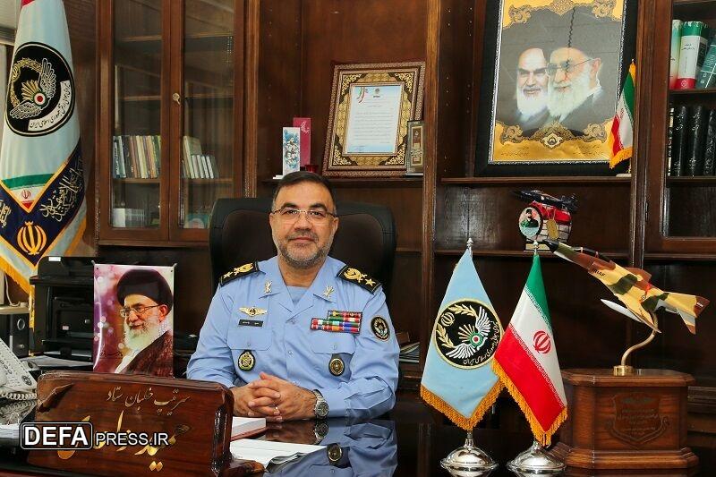 سرتیپ واحدی: نیروی هوایی ارتش آمادگی دفاع از تمام مرزهای کشورمان را دارد