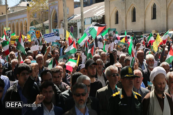 آغاز مراسم راهپیمایی جمعه خشم در کرمانشاه