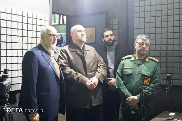 بازدید مسئولان آمل از دفتر حفظ آثار و نشر ارزش‌های دفاع مقدس و مقاومت آمل