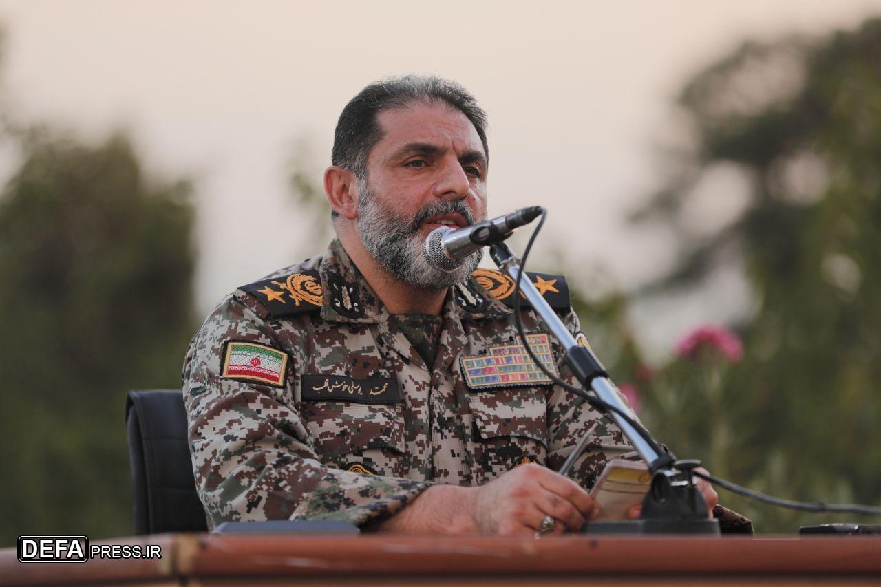 امیر خوش قلب: ارتش جمهوری اسلامی موتور پیشران قدرت دفاعی کشور در شرایط تحریم است