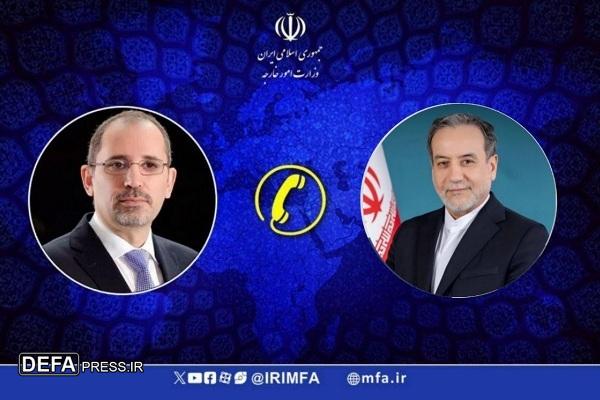 تاکید وزیر امور خارجه بر توقف تجاوزات و جنایات رژیم صهیونیستی