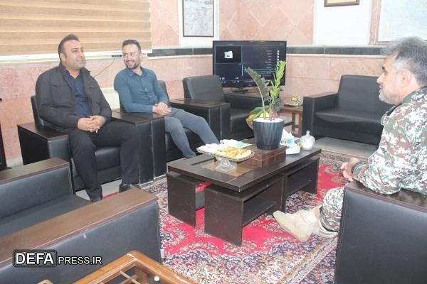 دیدار مسئولان بابلسر با فرمانده پدافند هوایی شهید ظرافتی+ تصاویر