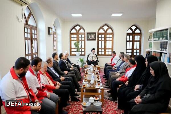 آیت الله نورمفیدی:خدمت به خلق، راهی به سوی رضایت الهی