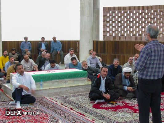 زائران راهیان مکتب حاج قاسم از باغ‌موزه دفاع مقدس یزد بازدید کردند+ تصاویر