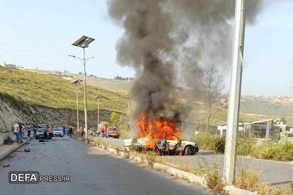 شهادت یک نفر در حمله صهیونیست‌ها به خودرویی در لبنان