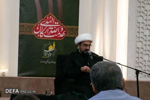 برگزاری احیای شب ۲۳ رمضان در جوار مزار شهدای گمنام میدان شهدا مشهد+ فیلم