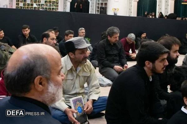 برگزاری احیای شب ۲۳ رمضان در جوار مزار شهدای گمنام میدان شهدا مشهد+ فیلم