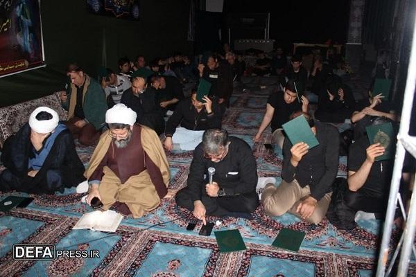 برگزاری مراسم احیای شب‌‌های قدر در پدافند هوایی مازندران+ تصاویر
