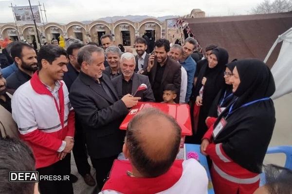 مشارکت خیرانه استاندار خراسان جنوبی در طرح هلال رحمت