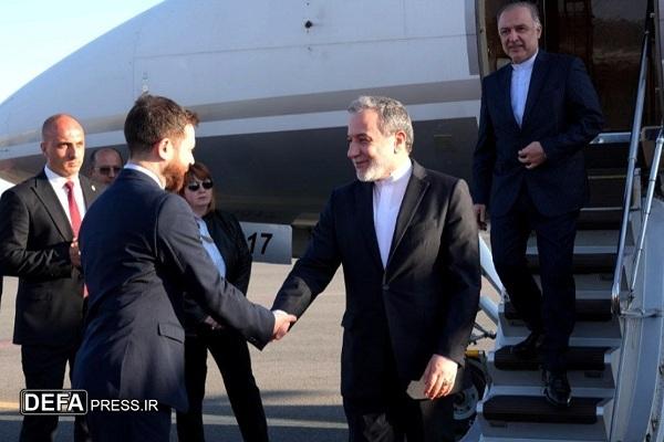 عراقچی وارد «ایروان» پایتخت ارمنستان شد