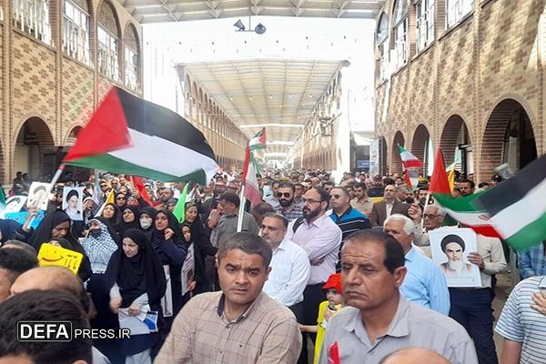 اعلام مسیر راهپیمایی روز جهانی قدس در اهواز