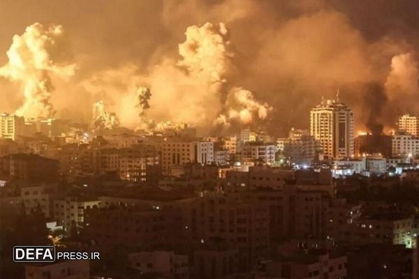شهادت ۲۳ فلسطینی در تجاوز صهیونیست‌ها به غزه