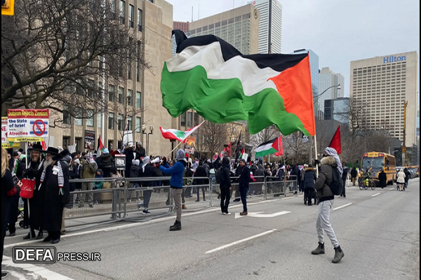 فلسطین، کربلاست؛ پیام کانادایی‌ها در روز قدس