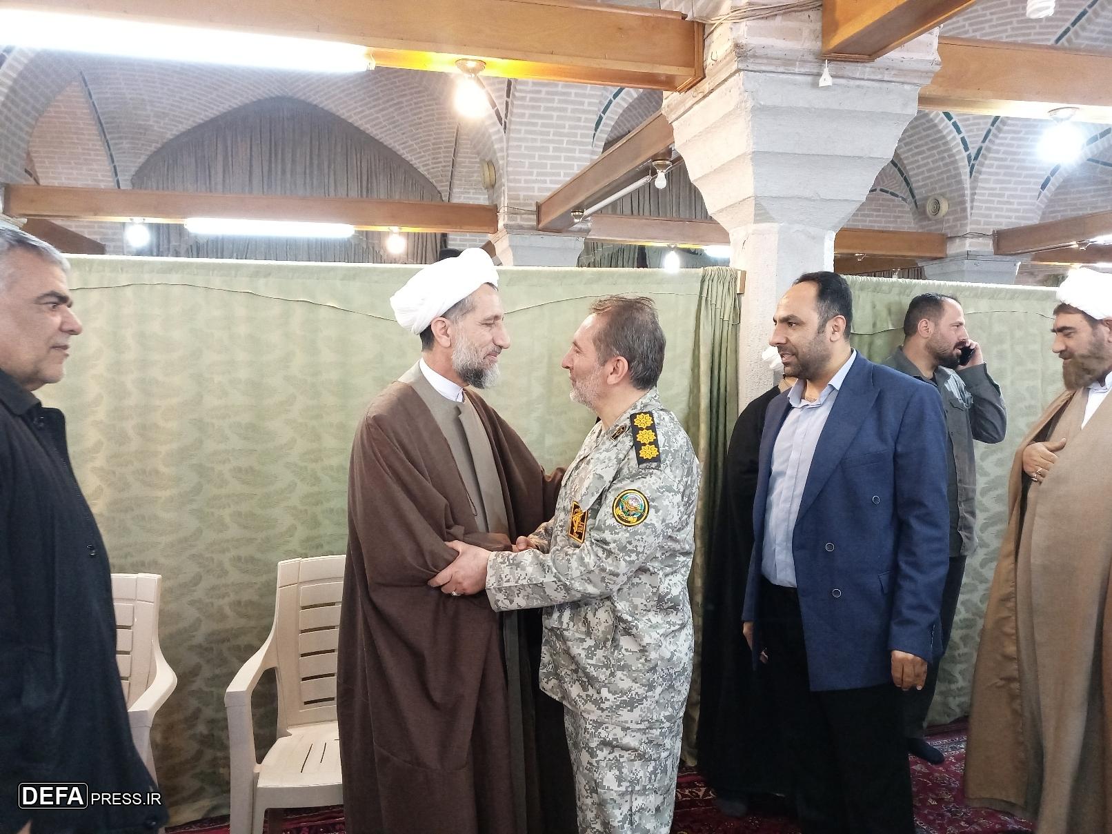 دیدار نوروزی سرهنگ امیری مقدم با نماینده ولی فقیه در استان