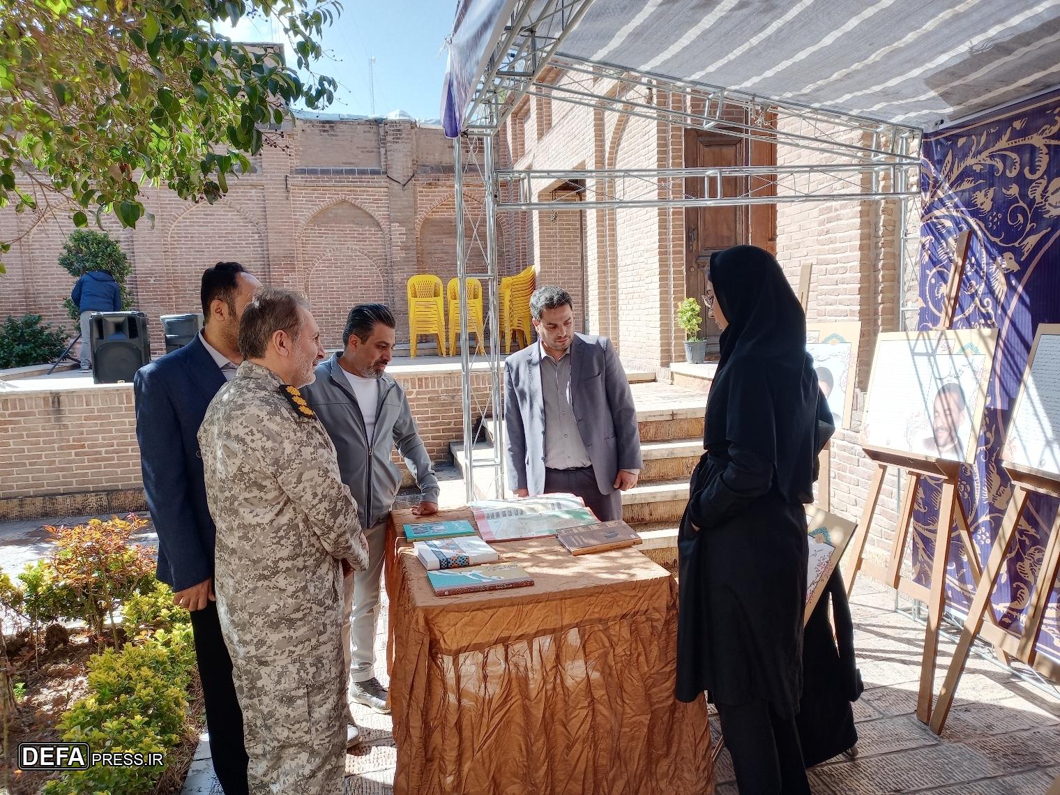 بازدید سرهنگ امیری مقدم از خانه موزه شهدای شاخص استان