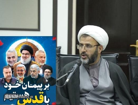 مدیرکل حفظ آثار دفاع مقدس قم: آتش نفرت مردم از رژیم صهیونیستی بیش از هر زمان دیگری شعله‌ور‌تر شده است