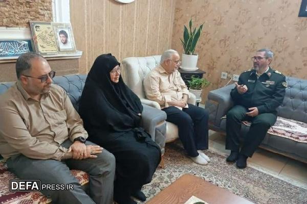 سردار مهری: ثبات قدم خانواده شهیدان در صیانت از دستاورد‌های انقلاب اسلامی ستودنی است 
