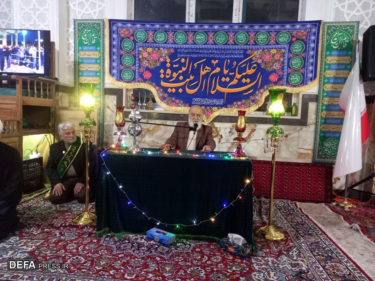 ضریح امامزاده عبدالله(ع) همه‌سین رونمایی شد