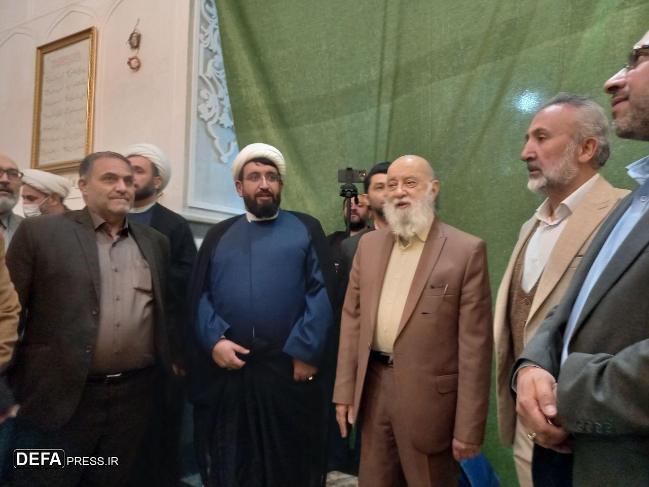 ضریح امامزاده عبدالله(ع) همه‌سین رونمایی شد